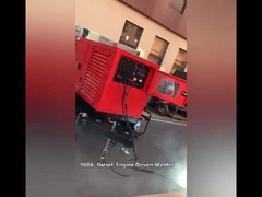 मिलर आर्क 400A 300A वेल्डिंग मशीन जेनसेट डीजल जनरेटर ट्रेलर इंजन वेल्डर 500A