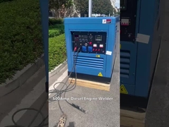 400A 450A 500Amps डीजल मोटर वेल्डर आर्क वेल्डिंग यानमार इंजन के साथ डीसी जनरेटर सेट