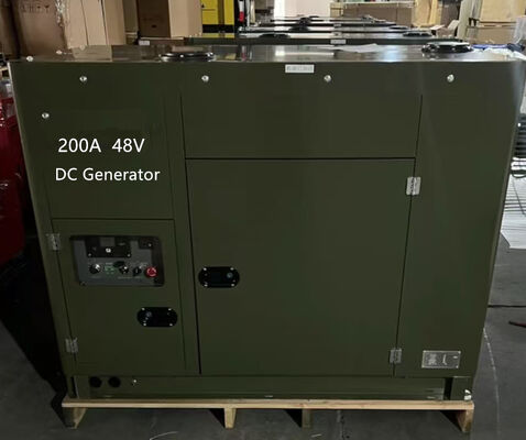 250A 300A ऑटो स्टार्ट स्टॉप बैटरी चार्जिंग जनरेटर 48V डीसी डीजल जनरेटर दूरसंचार उपयोग के लिए