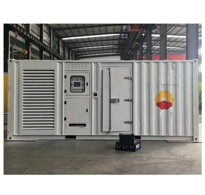 1MW 1250kva Soundproof Perkins Diesel Generator Containerized With Engine 4008TAG2A