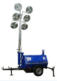 Mobile 10kva kubota diesel engine generator light tower