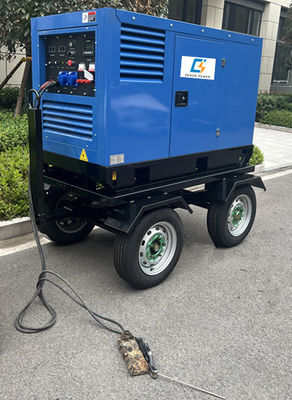 2 पोस्ट वेल्डिंग 400A 350Amp डीजल इंजन एमएमए आर्क मिग वेल्डर ट्रांसपोर्टेबल वेल्डिंग जनरेटर सेट