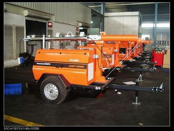 Stamford Alternator Light Tower Generator 4-Stroke , trailer mounted light towers